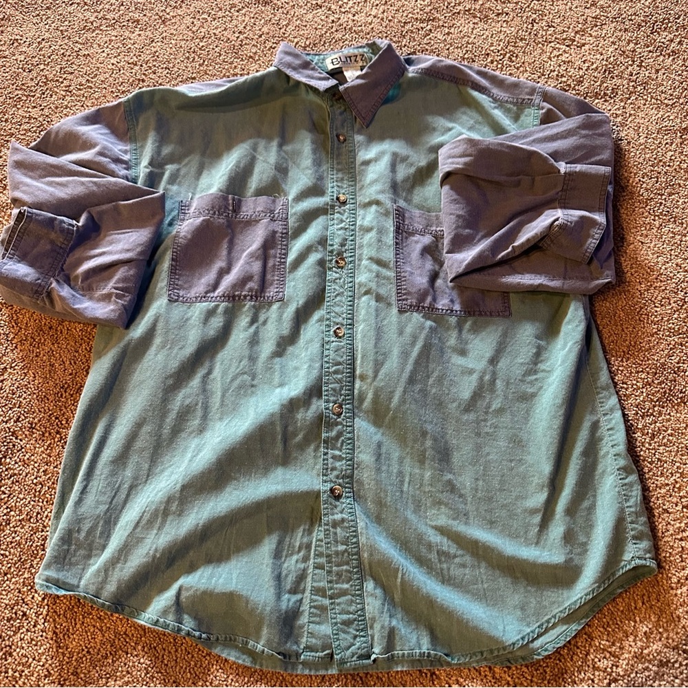 VTG | BLITZZ SPORTSWEAR BUTTON UP